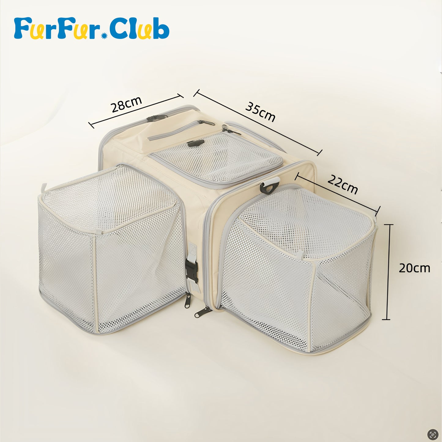 Expandable Portable Cat Carrier: Spacious, Airline-Approved, and Multi-Functional